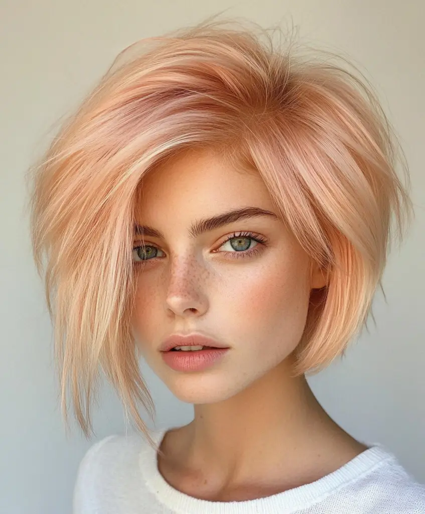 Pastel peach pixie-bob 