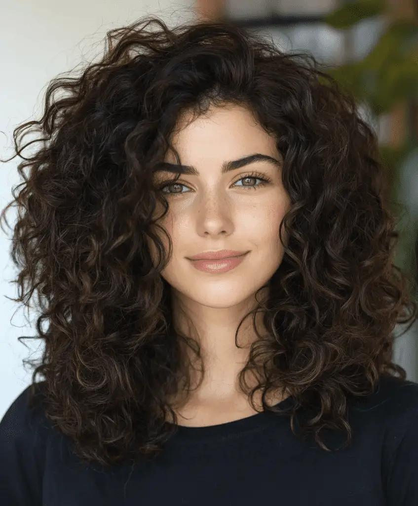 Bold and confident curly hairstyles for women over 40