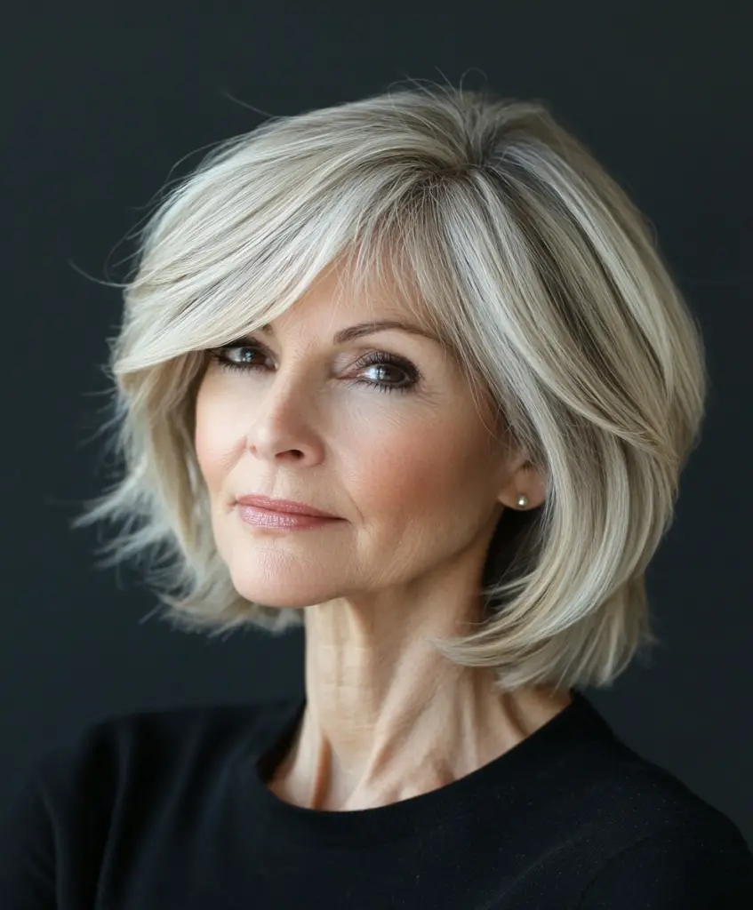 Volume-boosting bob for fine hair