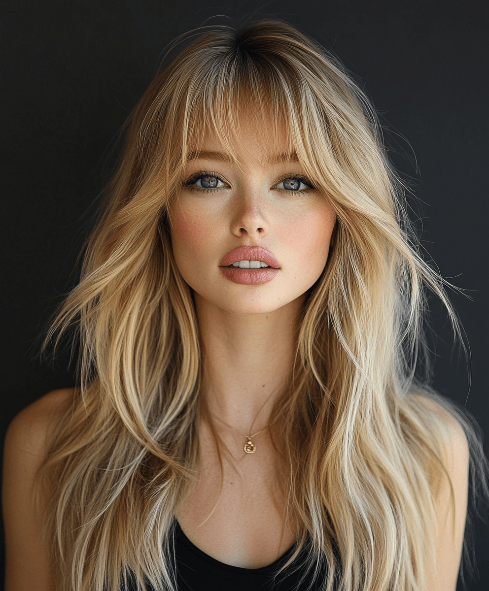 Top 51 Medium-Length Hairstyles with Bangs: Trendy Looks for Every Face Shape