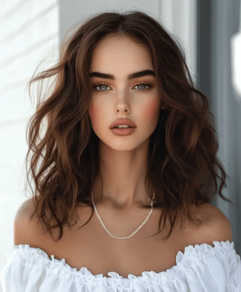 Medium-Length Wavy Hairstyles