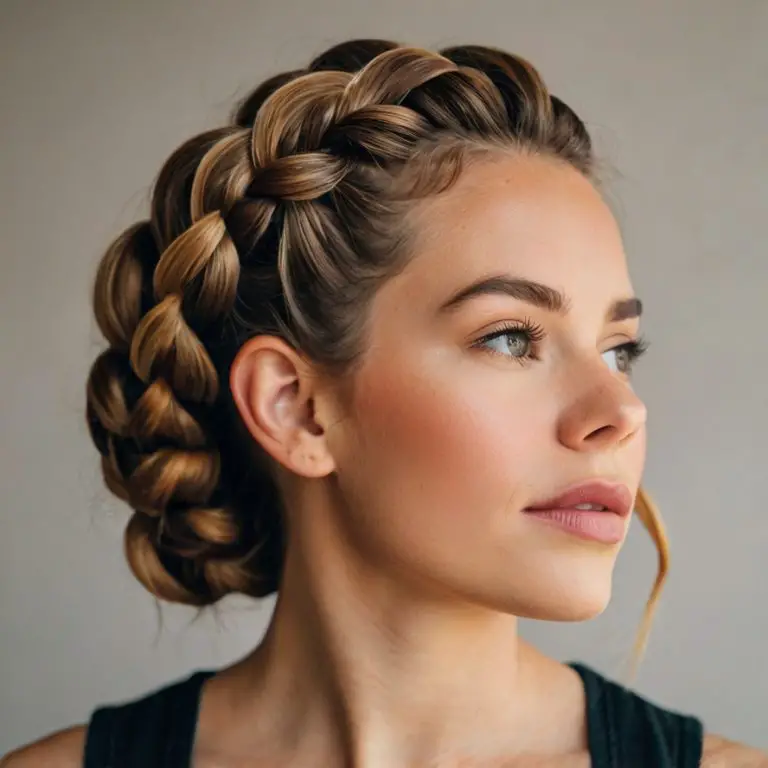 How to Create a Double Dutch Braid Updo: Step-by-Step Tutorial