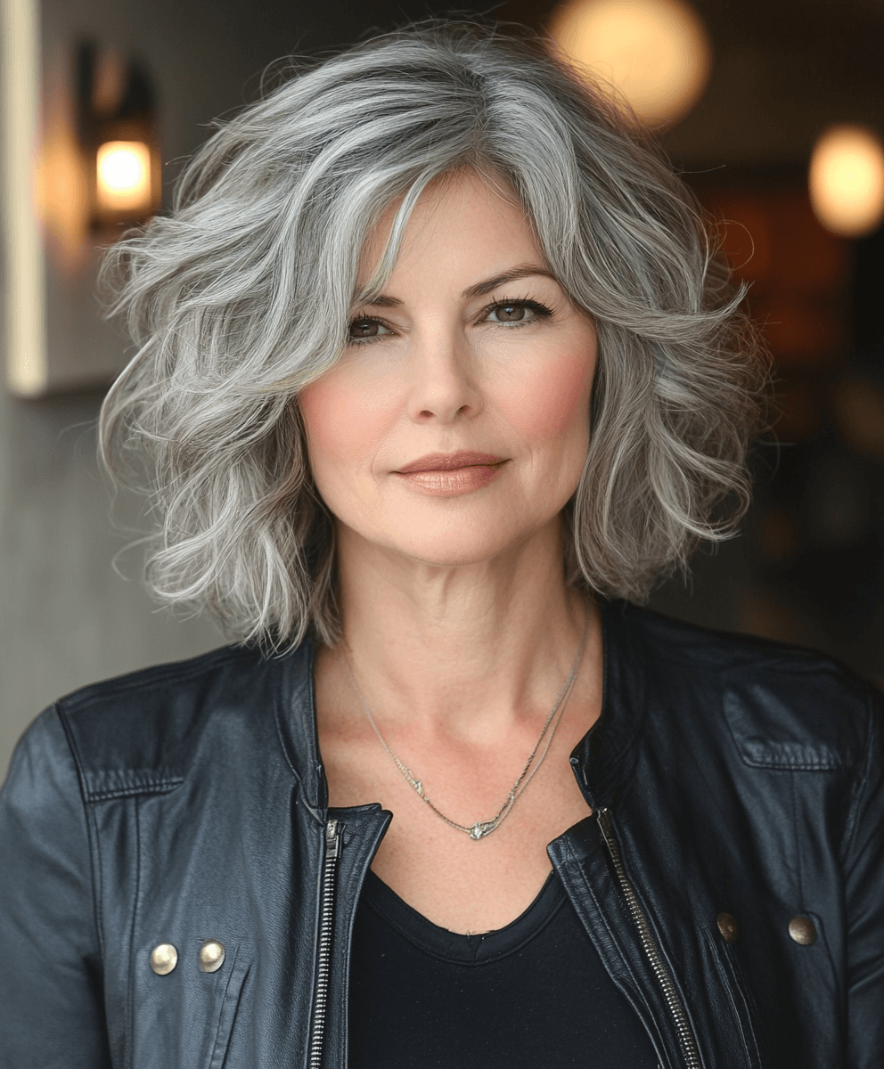 Top 51 Stunning Gray Hairstyles for Women Over 50