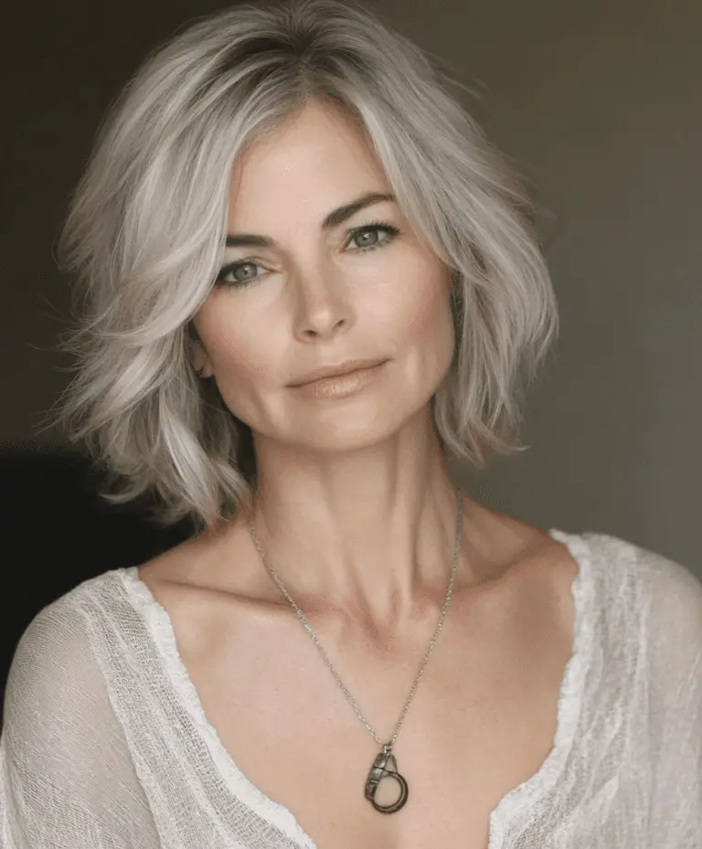 Short Hairstyles for Women Over 60 with Fine Hair