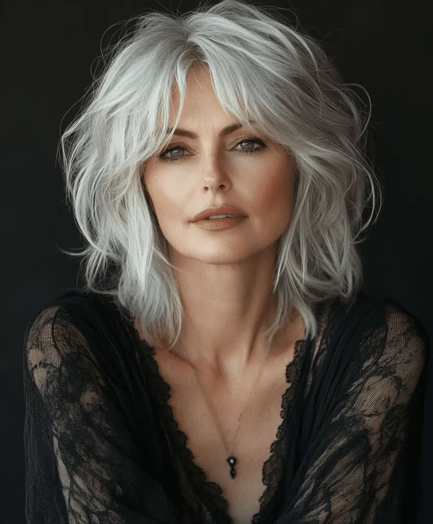 Shag Haircuts for Women Over 50