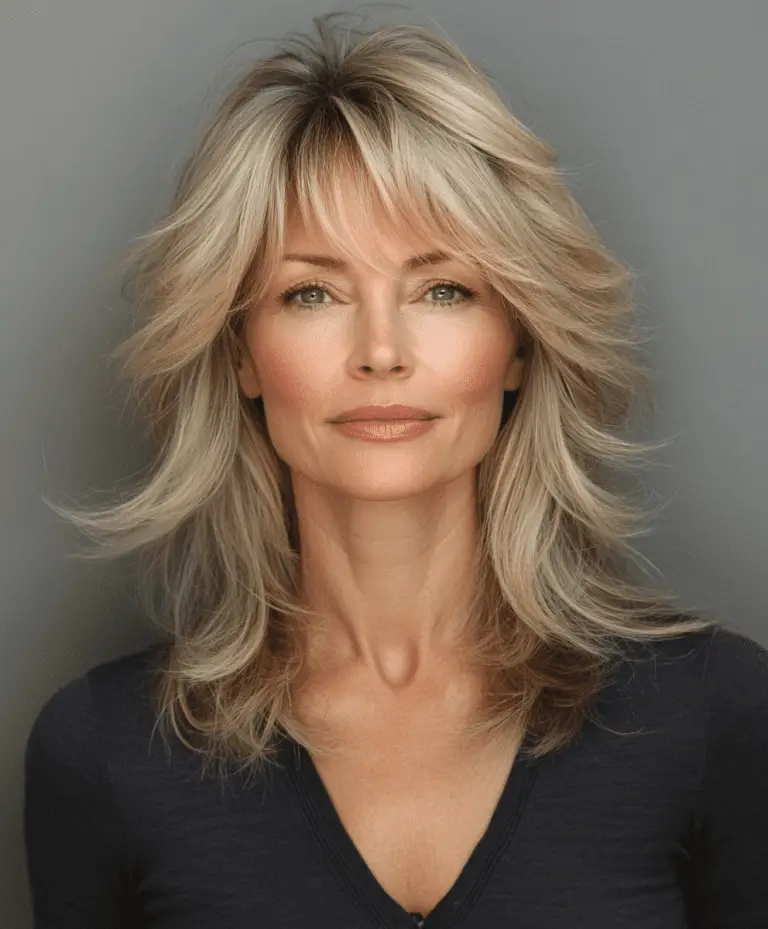 Hairstyles for Women Over 40 with Bangs