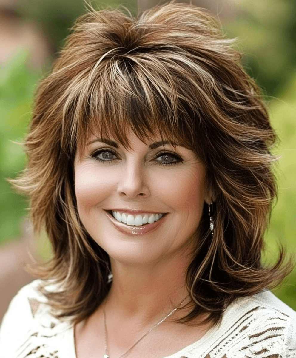 51 Trendy Hairstyles for Women Over 40 with Thick Hair