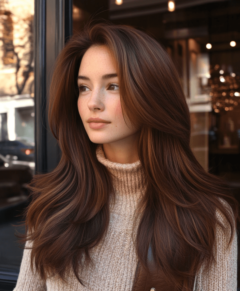 Dark Fall Hair Colors for Brunettes with Long Hair: Top Trends and Styling Ideas